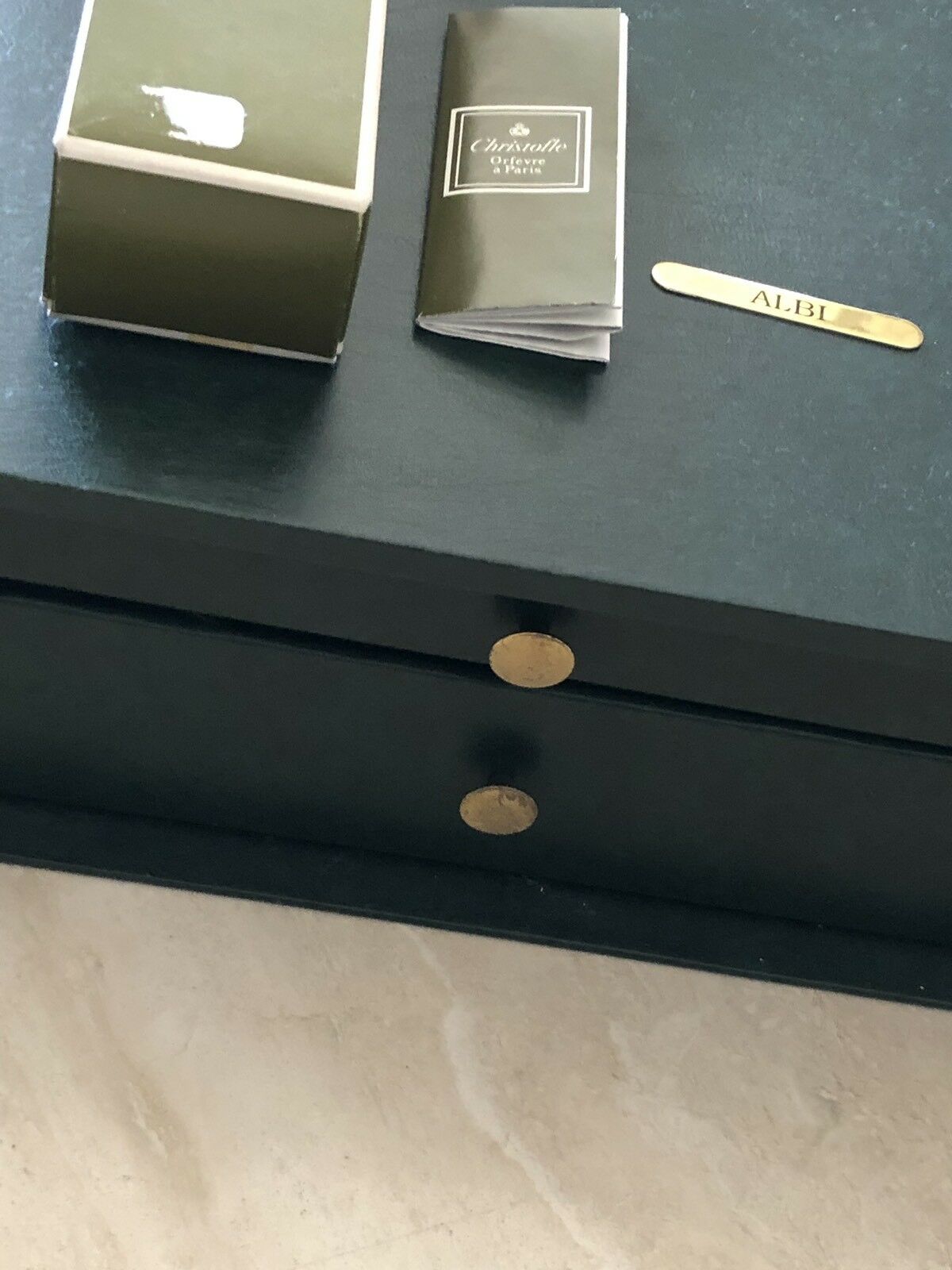 Magnificent 85-piece Christofle Albi cutlery set