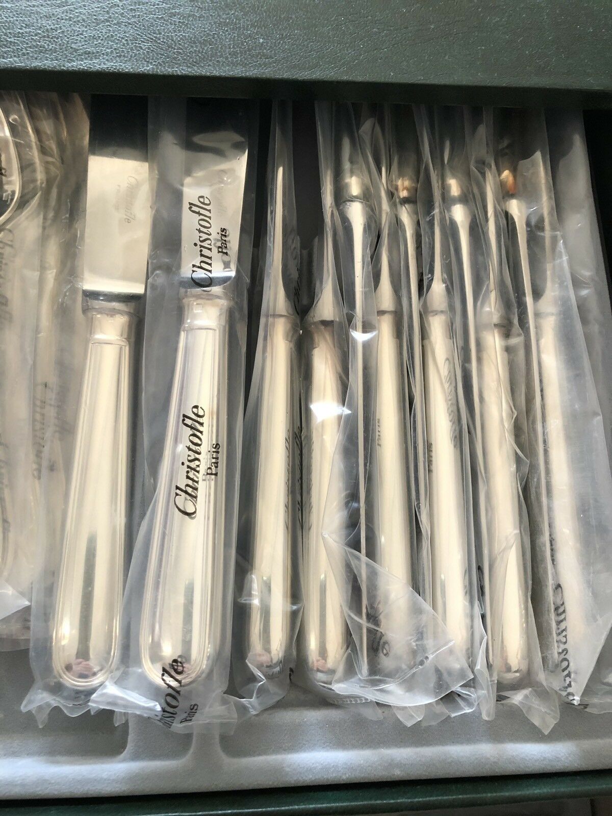 Magnificent 85-piece Christofle Albi cutlery set