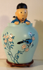 Tintin figurine in the vase