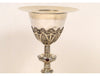 Solid silver gilt and ruby chalice, 19th century
