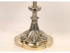 Solid silver gilt and ruby chalice, 19th century