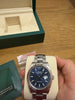 Rolex Datejust 36 126234 with blue fluted motif dial and Oyster bracelet