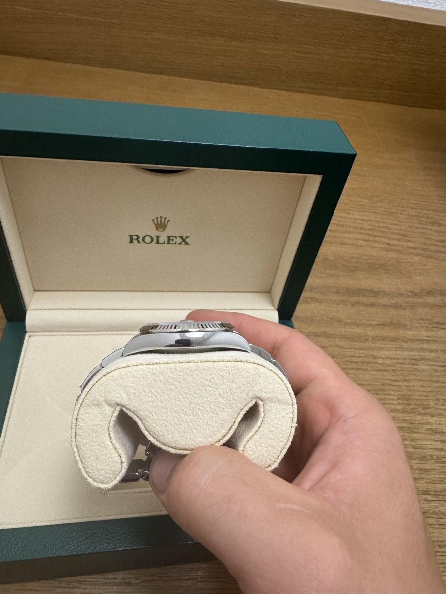 Rolex Datejust 36 126234 with blue fluted motif dial and Oyster bracelet