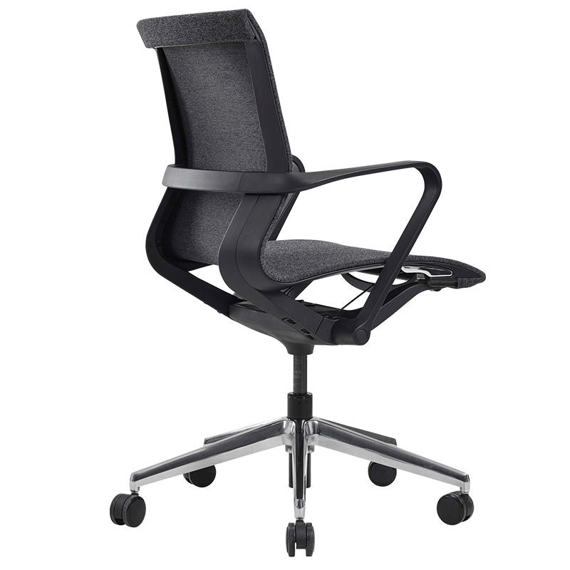 Zagreb gray fixed armrests