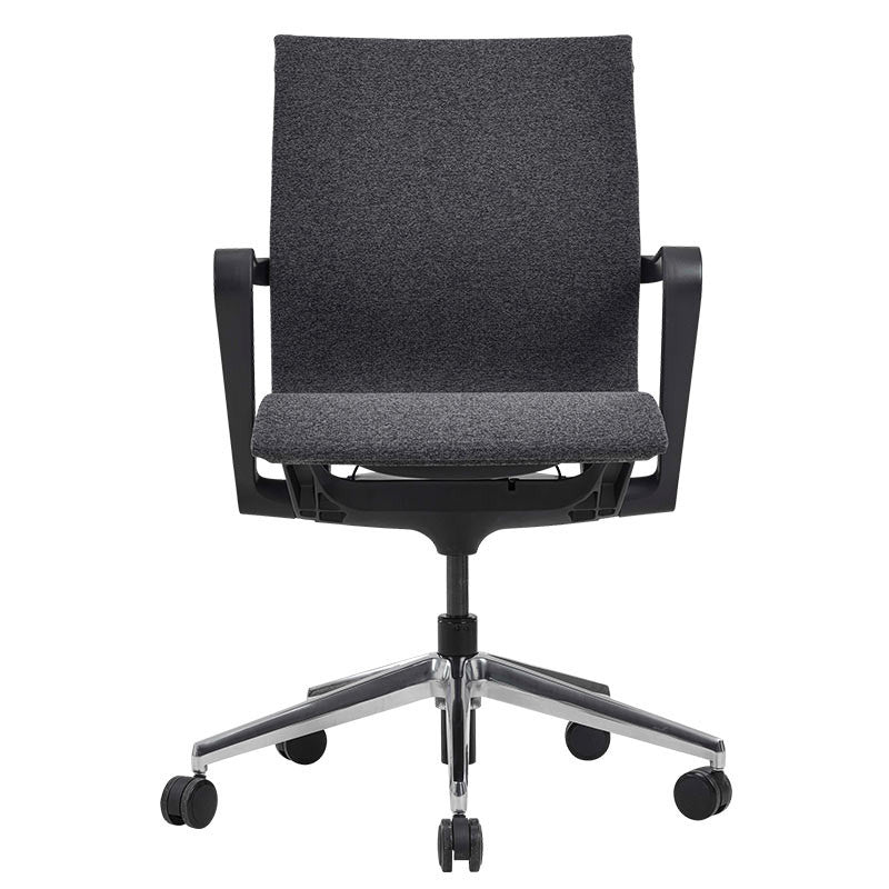 Zagreb gray fixed armrests