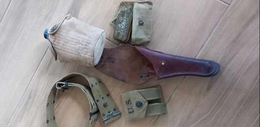 Original complete set of World War II U.S. military equipment