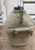 WW2 US enameled canteen and USMC cover militaria