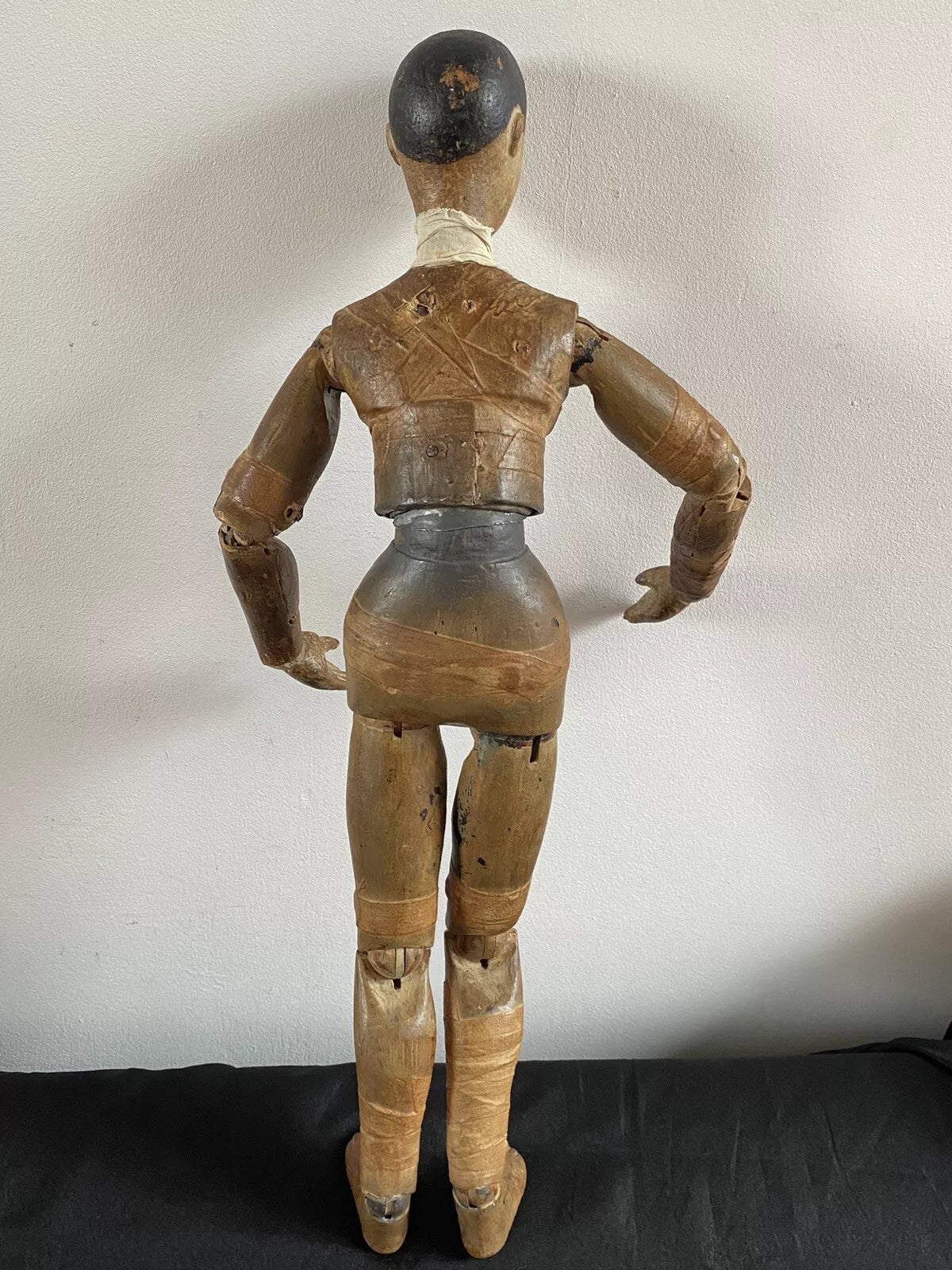 Articulated wooden artist's mannequin