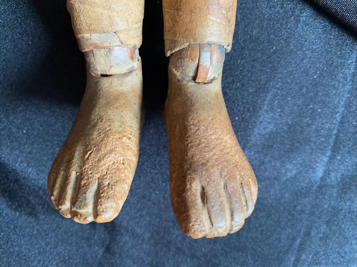 Articulated wooden artist's mannequin