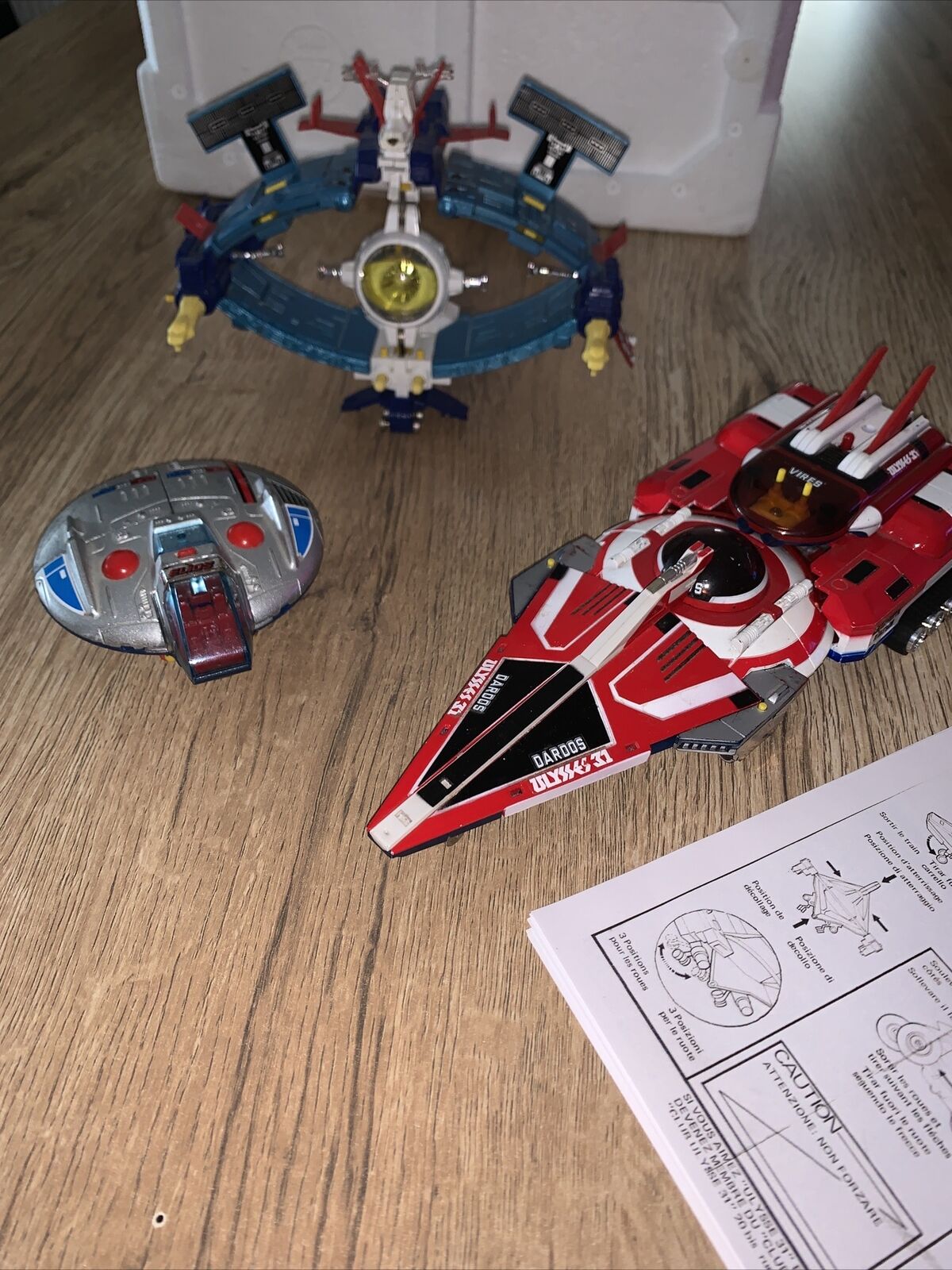 Vintage Ulysses 31 Popy toy lot Bandai spaceship no Goldorak