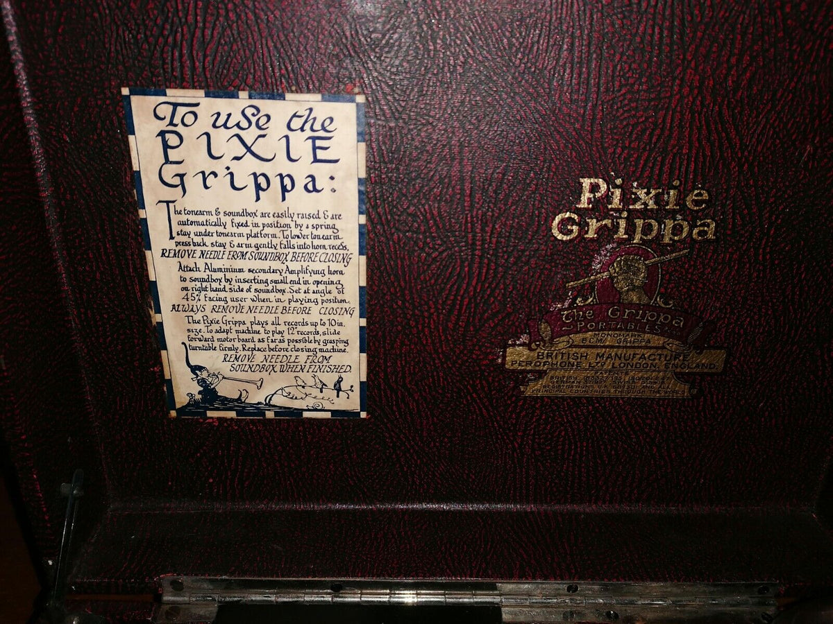 Pixie Grappa phonograph