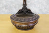 Holy water font with crucifix - Catholic altar decoration, wall-mounted or tabletop holy water holder, religious gift