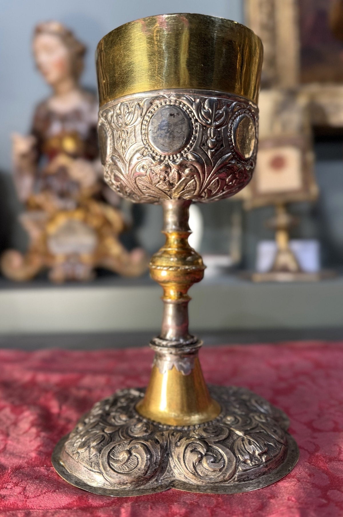 German Baroque Chalice – 17th Century