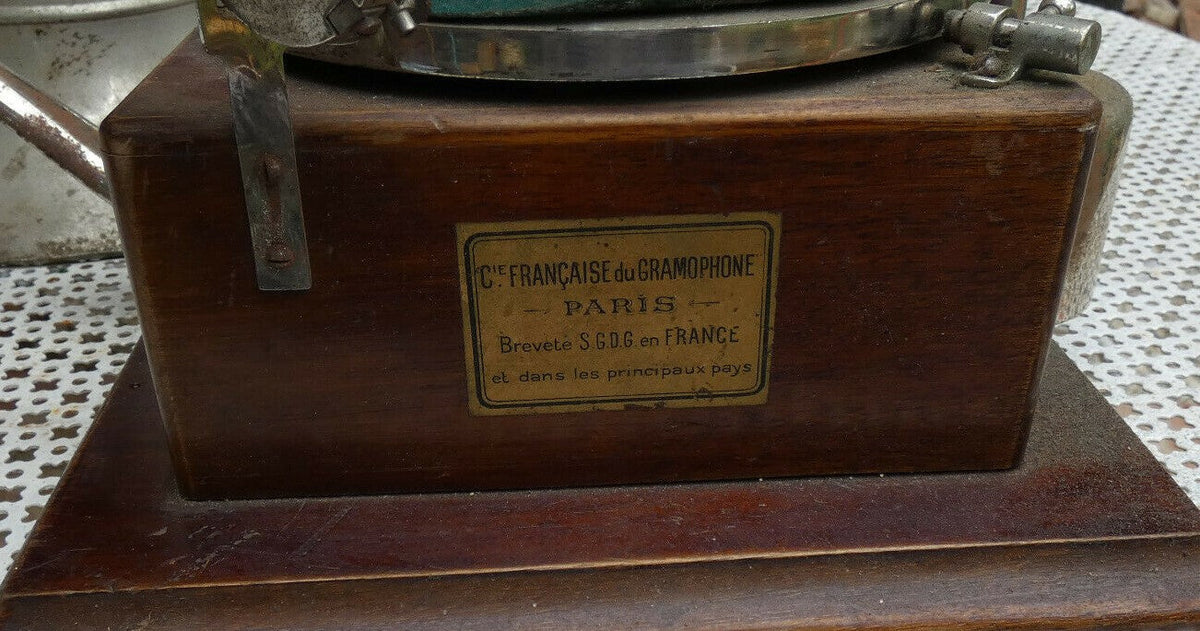Antique gramophone