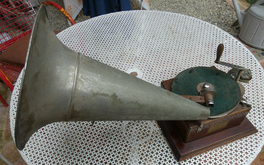Antique gramophone