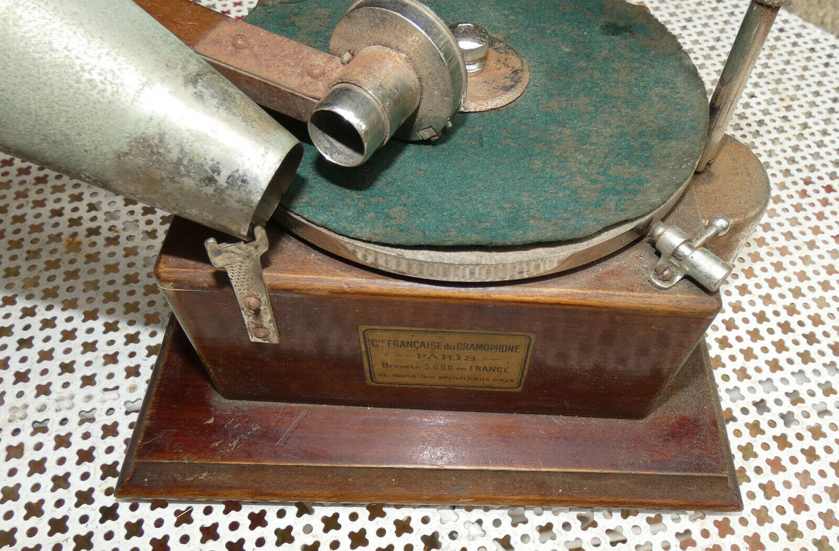 Antique gramophone