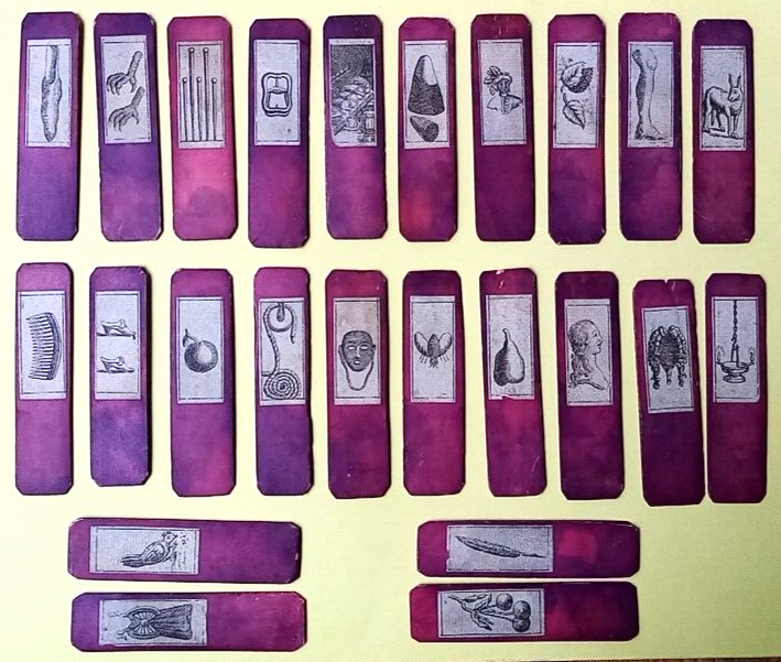 Vintage educational game