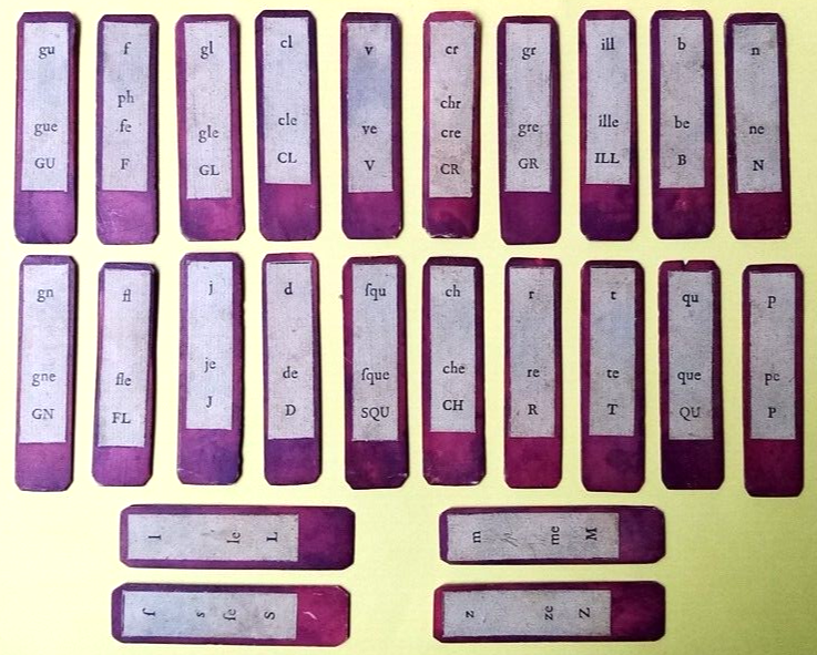 Vintage educational game