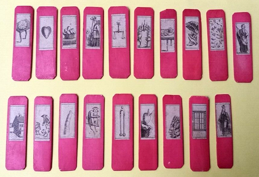 Vintage educational game