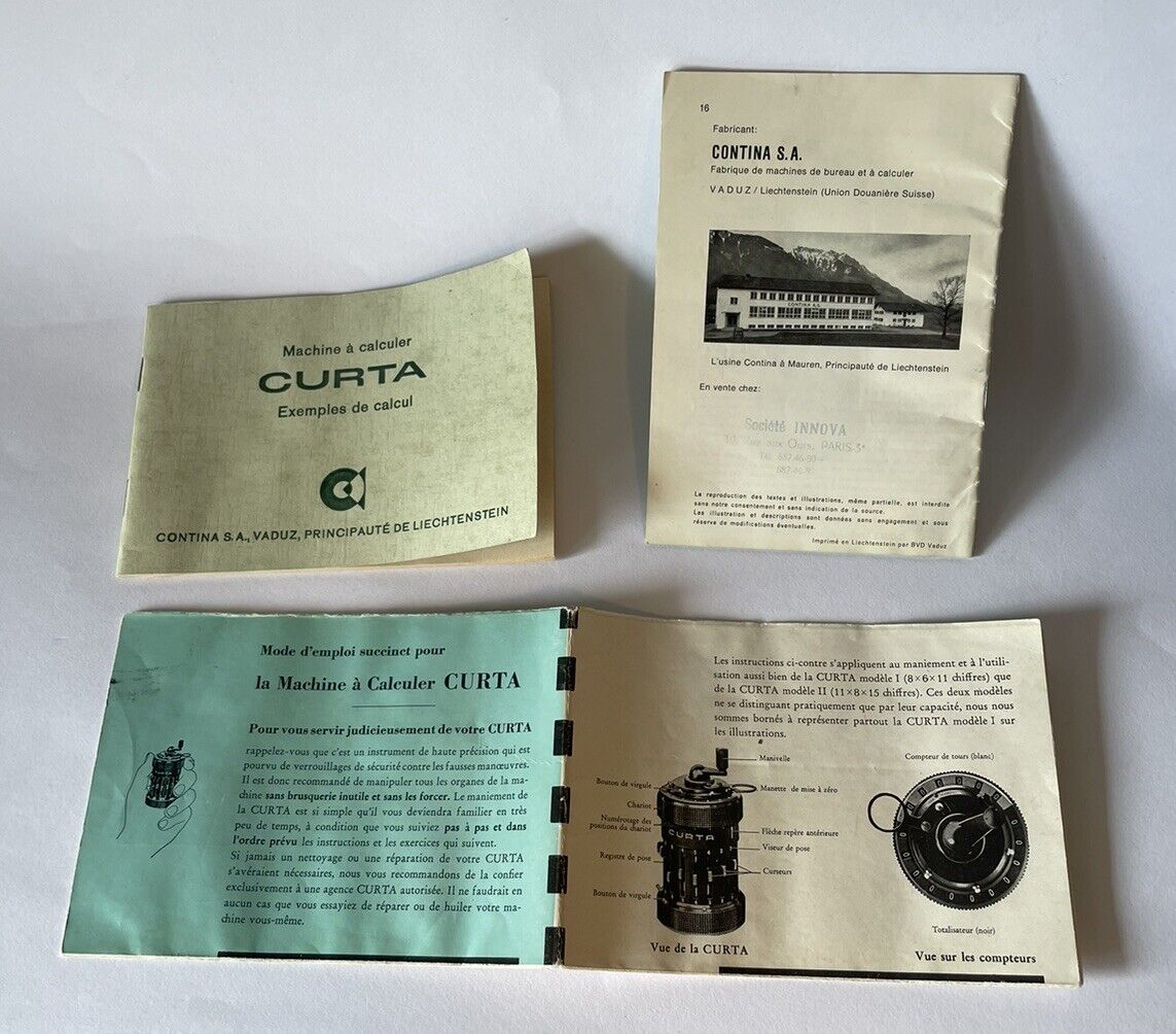 Curta Type 2 calculator