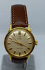 Vintage Omega Seamaster Automatic Bumper 18k Gold Watch