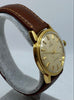 Vintage Omega Seamaster Automatic Bumper 18k Gold Watch