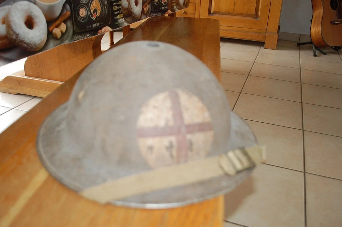 WWII British medic helmet