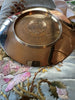 SUBLIME ANTIQUE RELIGIOUS GILT SILVER PATEN FOR COLLECTION