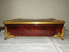 Louis XV style tortoiseshell veneer table casket, signed Rischmann Pau