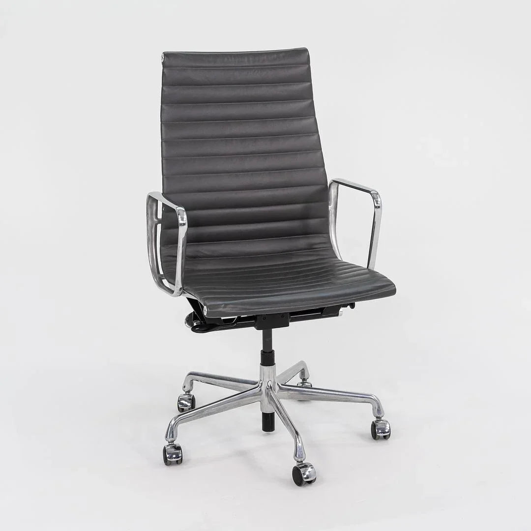 2016 Herman Miller Eames Aluminum Group executive office chair in gray