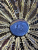 Extremely rare Saint John the Baptist reliquary monstrance in the shape of an ostensorium