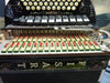 Rare and magnificent antique FISART diatonic accordion