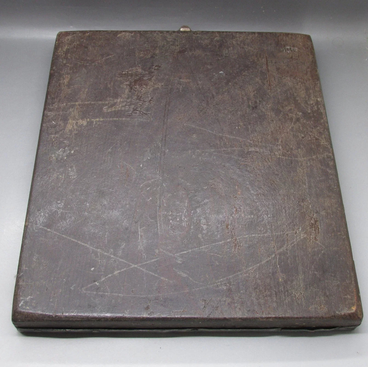 Icône ancienne de l'empire russe en argent massif et bois peint à la main, 28x24cm, circa 1880