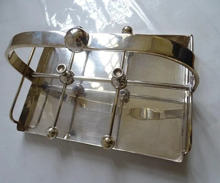 Silver-plated tray-Transat-Luc Lanel -CGT-Cie Transatlantique-1930 Christofle