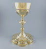 19th-century solid silver vermeil chalice by Demarquet Frères