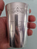 Superb Solid Silver Russian Beaker, 121g, Vermeil