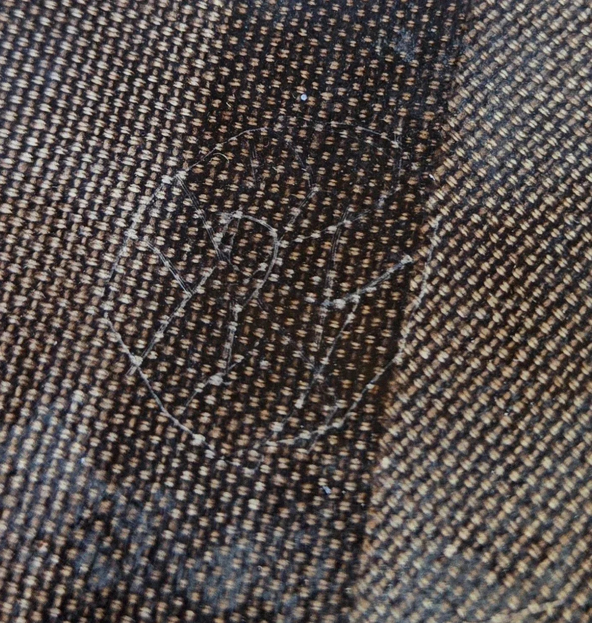Casque US M1 ww2 de sergent à pattes fixes