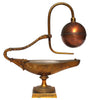Rare Fire Fountain - Docimastic Lamp Signed BREUZIN - 1st Empire Early 19th Century