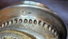 Solid silver Italian chalice with remains of vermeil gilding