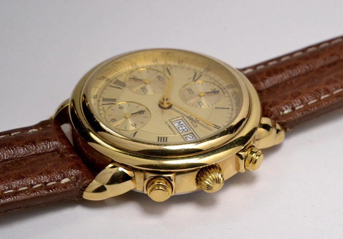 VETTA AUTOMATIC CHRONOGRAPH WATCH ETA 7750 VINTAGE SWISS WATCH