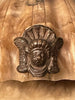 19th Century Alabaster Grand Tour Putto Angel Shell Sculpture Rare Collection