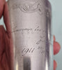 Superb Solid Silver Russian Beaker, 121g, Vermeil