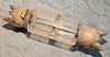 Beautiful antique double perfume and smelling salts bottle in cut crystal