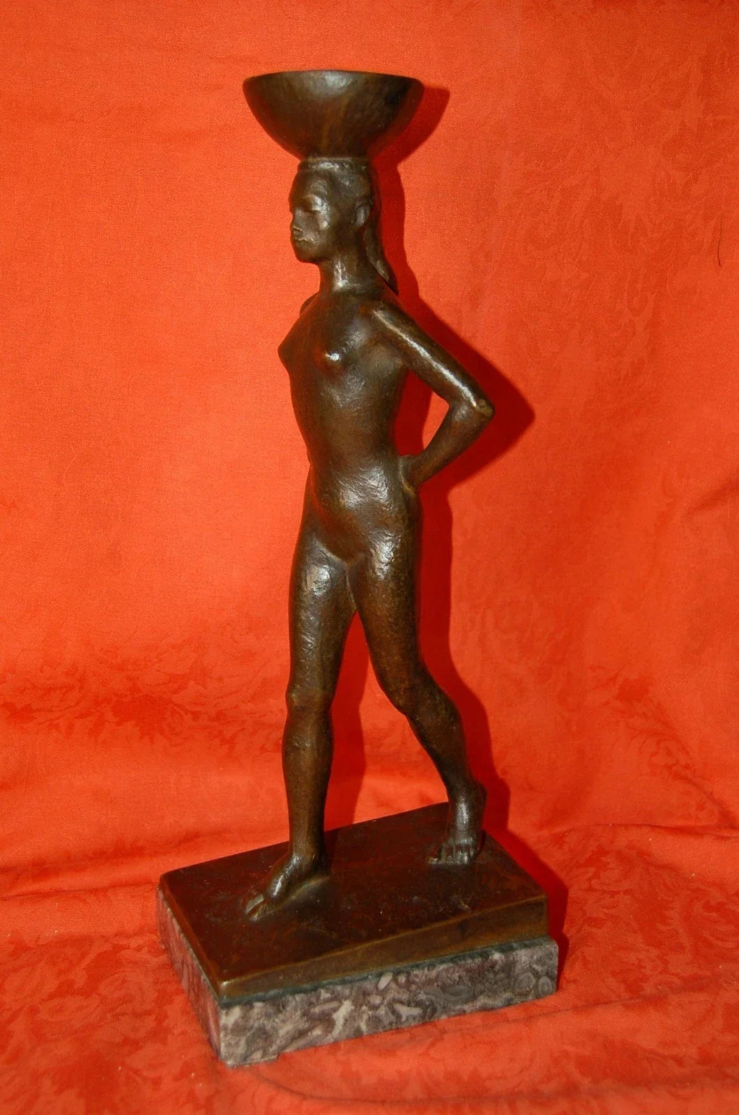 Bernhard D. Sopher (1879-1949) African Water Carrier, American School