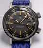 MONTRE ANCIENNE LIP NAUTIC SKI COMPRESSOR R184 1967 FRENCH STAINLESS STEEL WATCH
