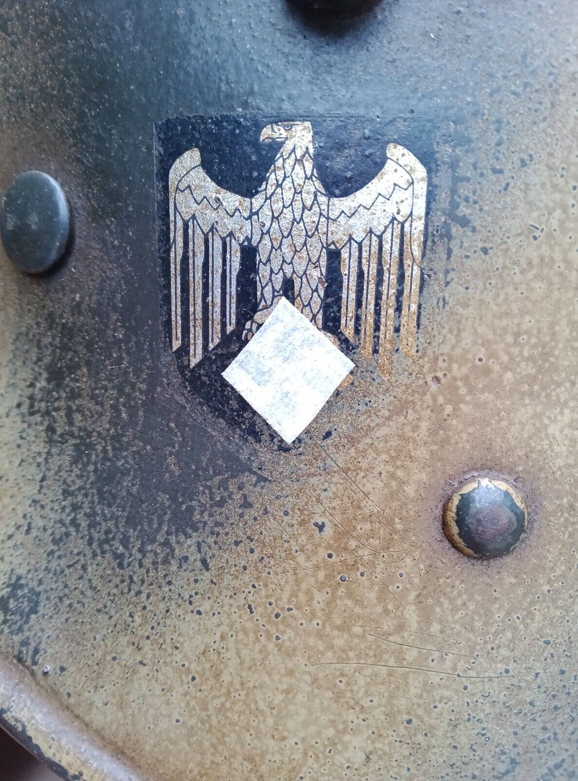 German coastal battery helmet Normandy