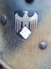 German coastal battery helmet Normandy