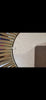 VINTAGE CHATY VALLAURIS SIGNED WITCH'S EYE MIRROR POILLERAT SUNBURST MIRROR XX