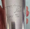Superb Solid Silver Russian Beaker, 121g, Vermeil