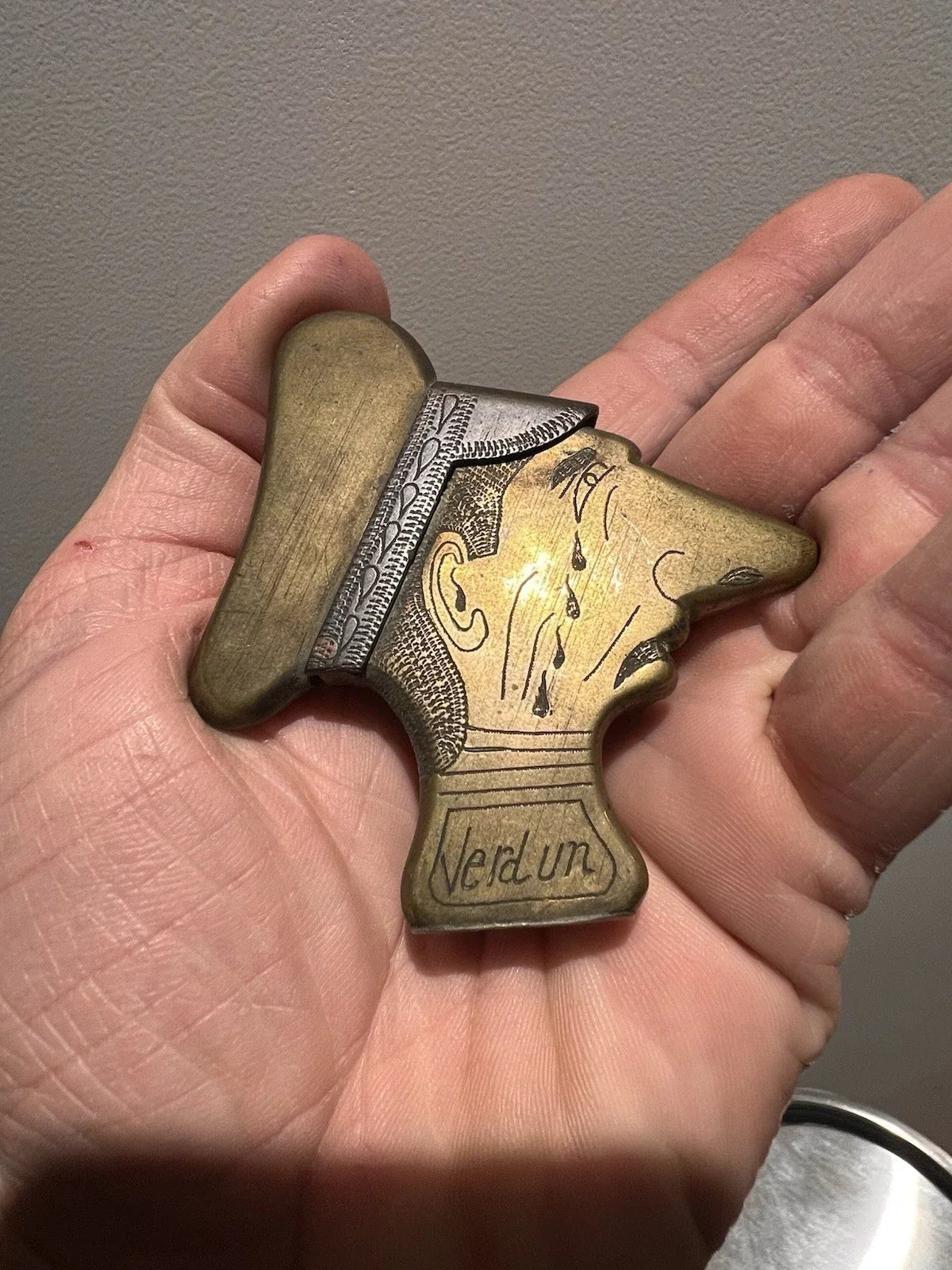 Kronprinz lighter, WWI 14-18 trench art